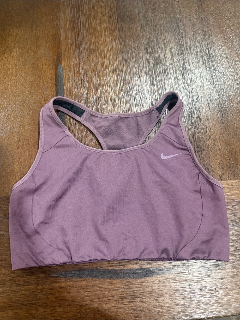 Nike Mauve Racerback Sports Bra. Medium.